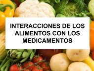 ALIMENTOS CON LOS MEDICAMENTOS