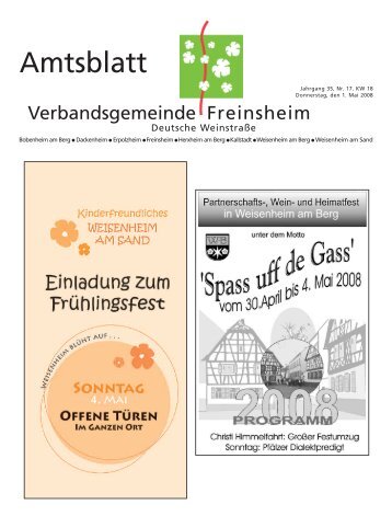 vhs - Verbandsgemeinde Freinsheim