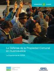 La Defensa de la Propiedad Comunal en Huancavelica