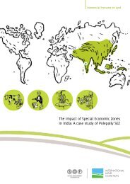 The impact of Special Economic Zones in India A case study of Polepally SEZ