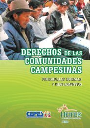 Derechos de las comunidades campesinas