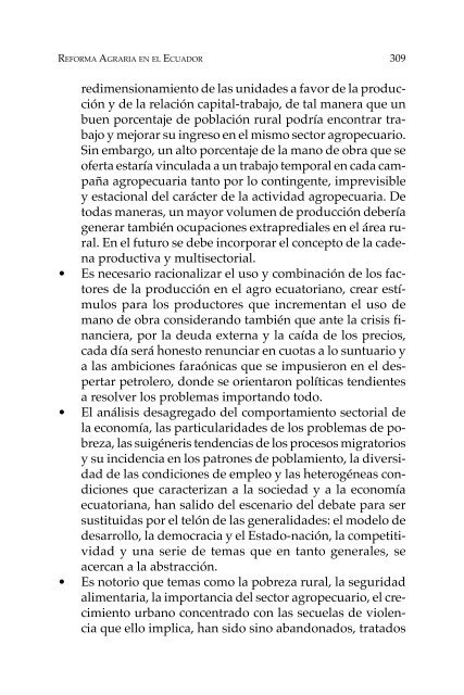 Proceso agrario en Bolivia y América Latina