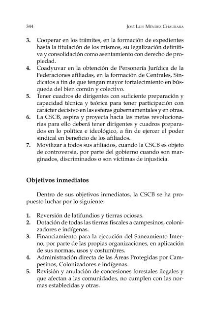 Proceso agrario en Bolivia y América Latina