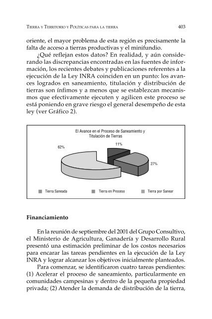 Proceso agrario en Bolivia y América Latina