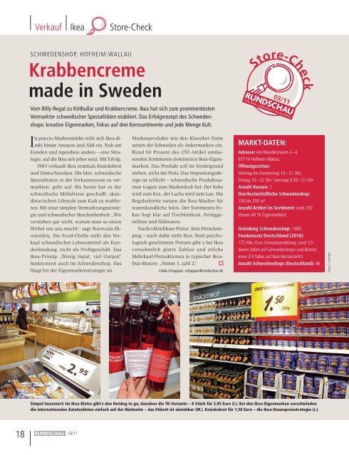 Krabbencreme made in Sweden