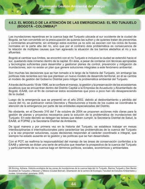 inundaciones - Ministerio de Ambiente, Vivienda y Desarrollo ...