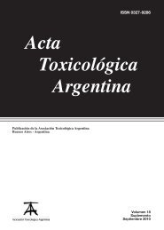 Acta Toxicológica Argentina