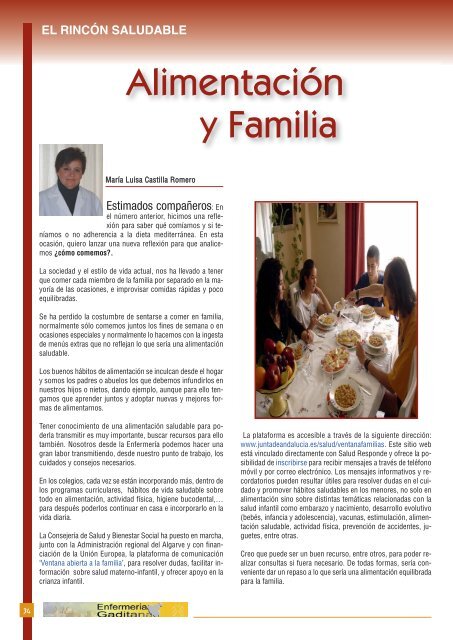 revista - Consejo General de Enfermería de España