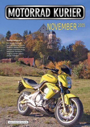 NOVEMBER2005 - Motorrad-Kurier