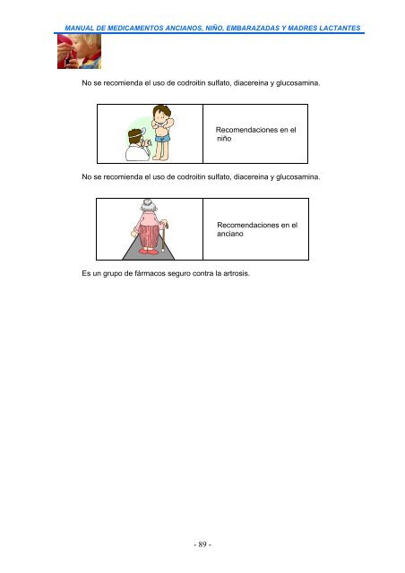 MANUAL DE MEDICAMENTOS ANCIANOS NIÑO EMBARAZADAS Y MADRES LACTANTES