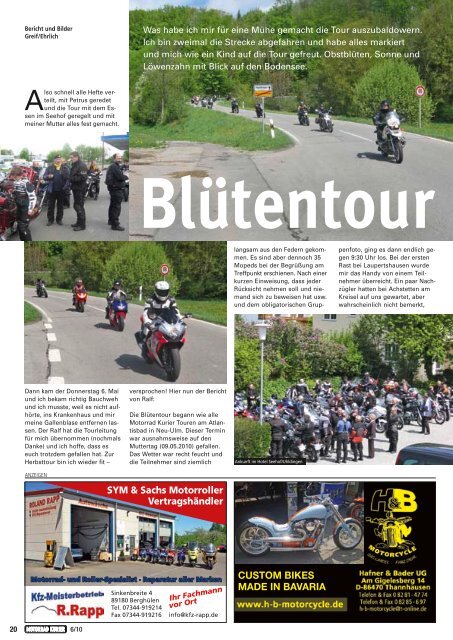 Tenere im Rapsfeld - Motorrad-Kurier