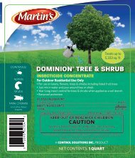 Bayer tree and shrub label