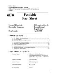 Pesticide Fact Sheet