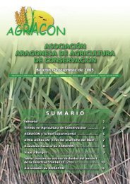 ASOCIACIÓN ARAGONESA DE AGRICULTURA DE CONSERVACION