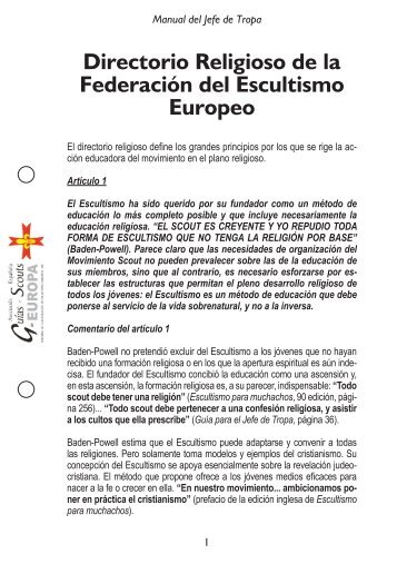 Federación del Escultismo Europeo