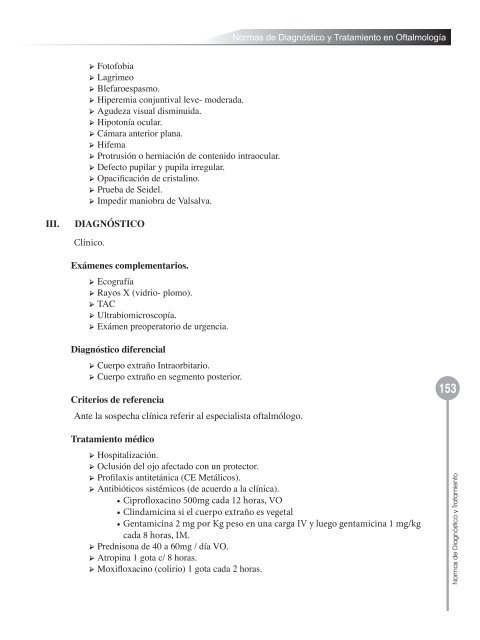 Diagnóstico Tratamiento