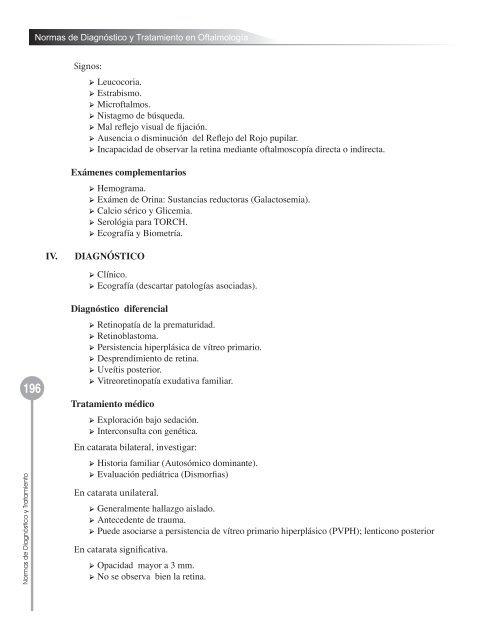 Diagnóstico Tratamiento