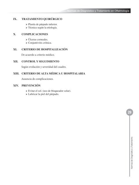 Diagnóstico Tratamiento