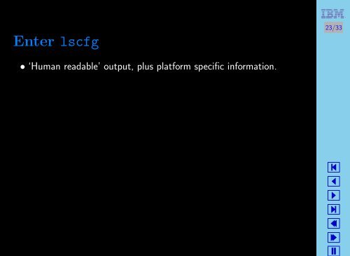 Linux hardware inventory Current reality future possibilities