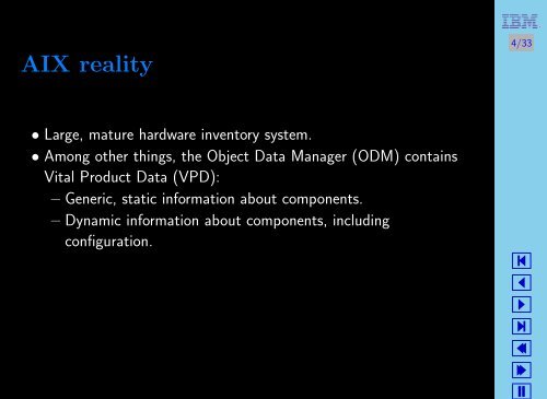 Linux hardware inventory Current reality future possibilities