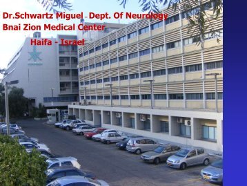 Dr.Schwartz Miguel Dept Of Neurology Bnai Zion Medical Center Haifa - Israel