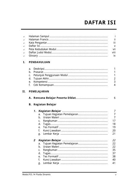 Fluida Dinamis - e-Learning Sekolah Menengah Kejuruan