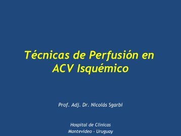 ACV Isquémico