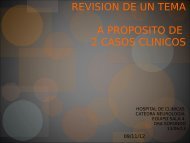 REVISION DE UN TEMA A PROPOSITO DE 2 CASOS CLINICOS