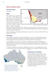 Acacia rostellifera Benth Common Name Habit Taxonomy Distribution and habitat