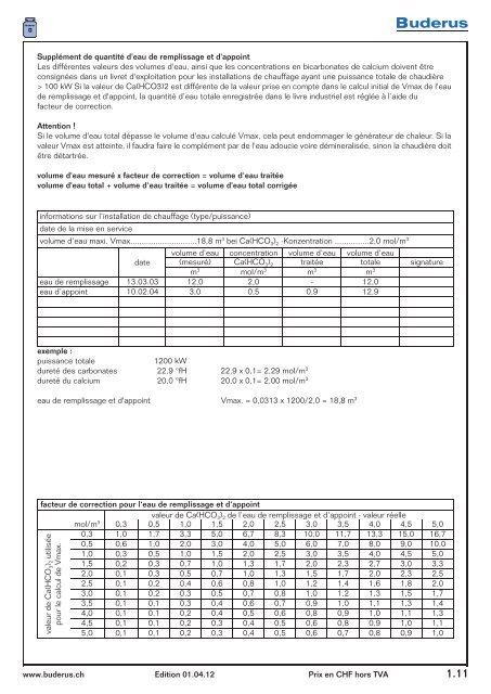 PDF 0.26 MB - Buderus Heiztechnik AG