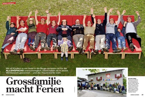 Grossfamilie macht Ferien