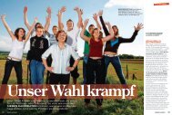 Unser Wahlkrampf