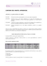 LINFOMA DEL MANTO APENDICES