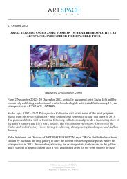 Critically acclaimed artist Sacha Jafri will be ... - Artspace Dubai