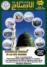 AL-ISLAH - Issue 19 September 2008 / Ramadhaan 1429