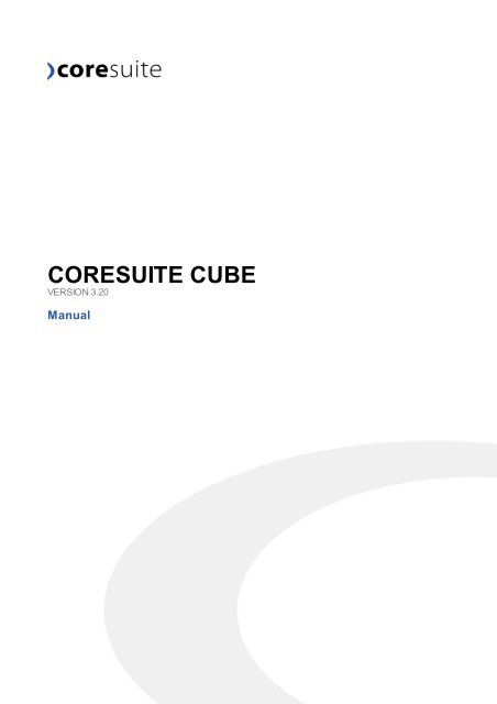 CORESUITE CUBE