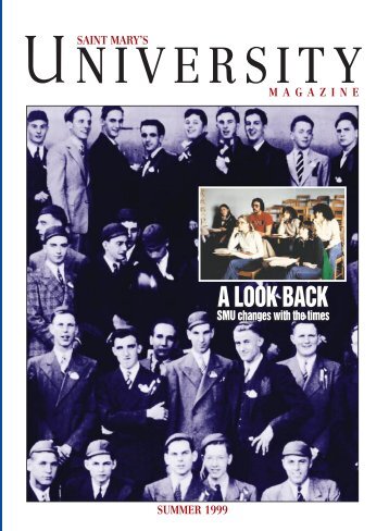 A LOOK BACK A LOOK BACK - Saint Mary's University of Minnesota