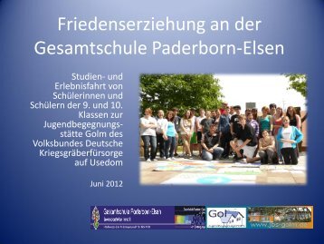 Gesamtschule Paderborn-Elsen Jugendbegegnungsstätte