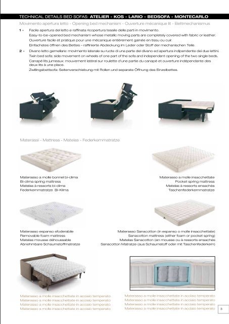 POL74 update 2015 Design Schlafsofa / Bettsofa Katalog