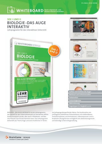 biologie -das auge interaktiv - Medienzentrum Wiesbaden eV