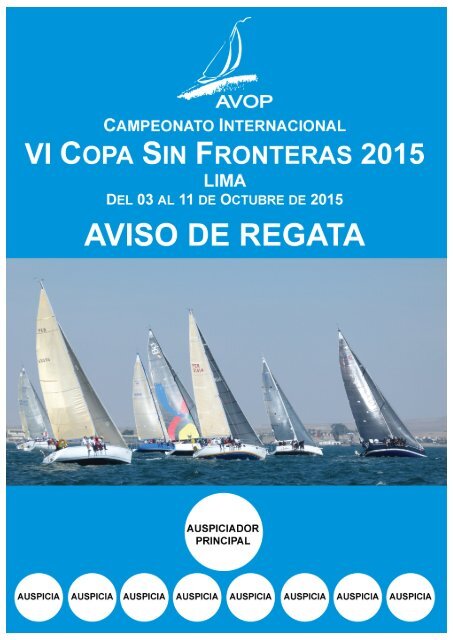 AVISO DE REGATA – VI COPA SIN FRONTERAS 2015 (REV.5) 1