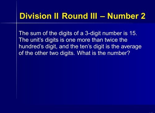 Wylie Mathematics Tournament Ciphering Competition