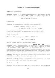 Lecture 14 Convex Quadrilaterals