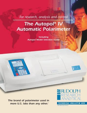 The Autopol IV Automatic Polarimeter