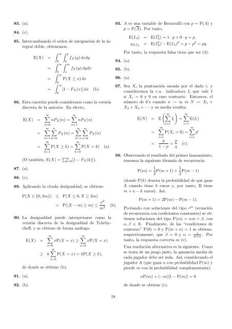 100 Preguntas Test Probabilidad Combinatoria y Variables ...