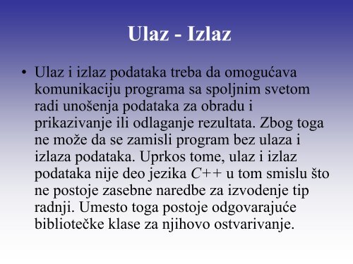 PROGRAMSKI JEZICI 2