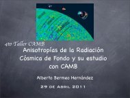 Anisotropías de la Radiación Cósmica de Fondo y su estudio con CAMB