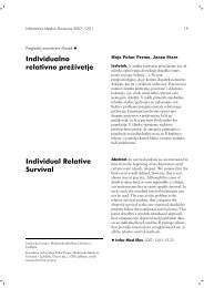 Individual Relative Survival