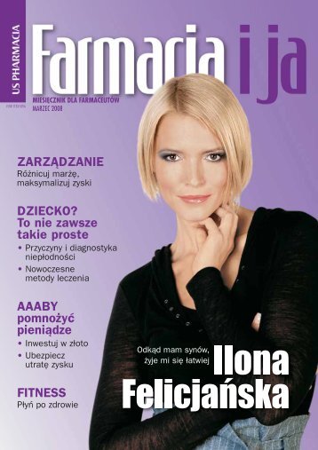 MIESIĘCZNIK DLA FARMACEUTÓW MARZEC 2008