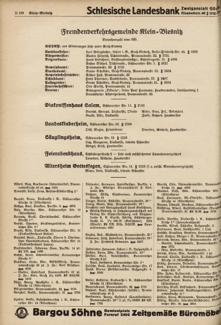 Adressbuch Görlitz 1941 1942